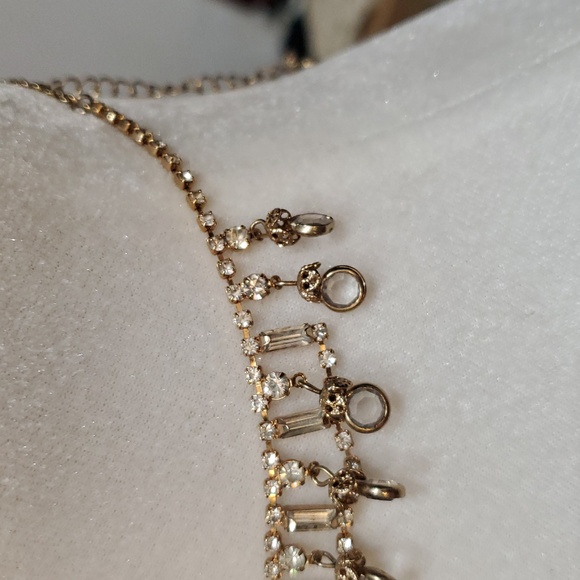 Vintage Gold Statement Necklace Sold As Is No Returns - Picture 3 of 4